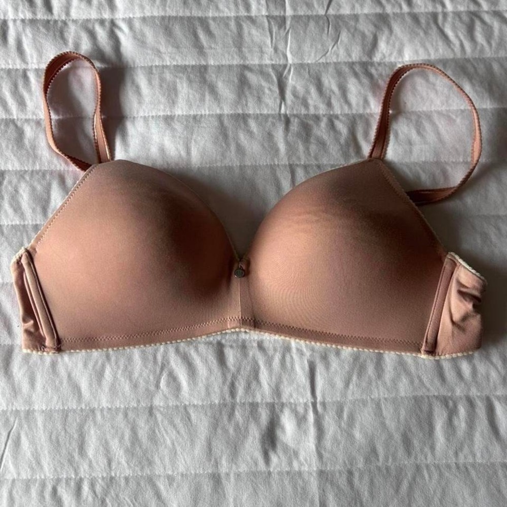 Tan Cream Adore Me‎ Bra 34B